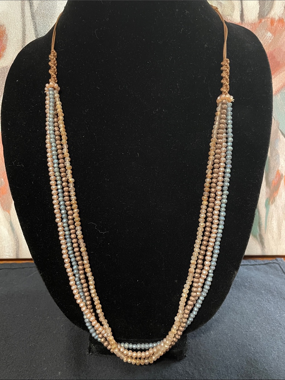 JJill Multi Strand Bead Necklace